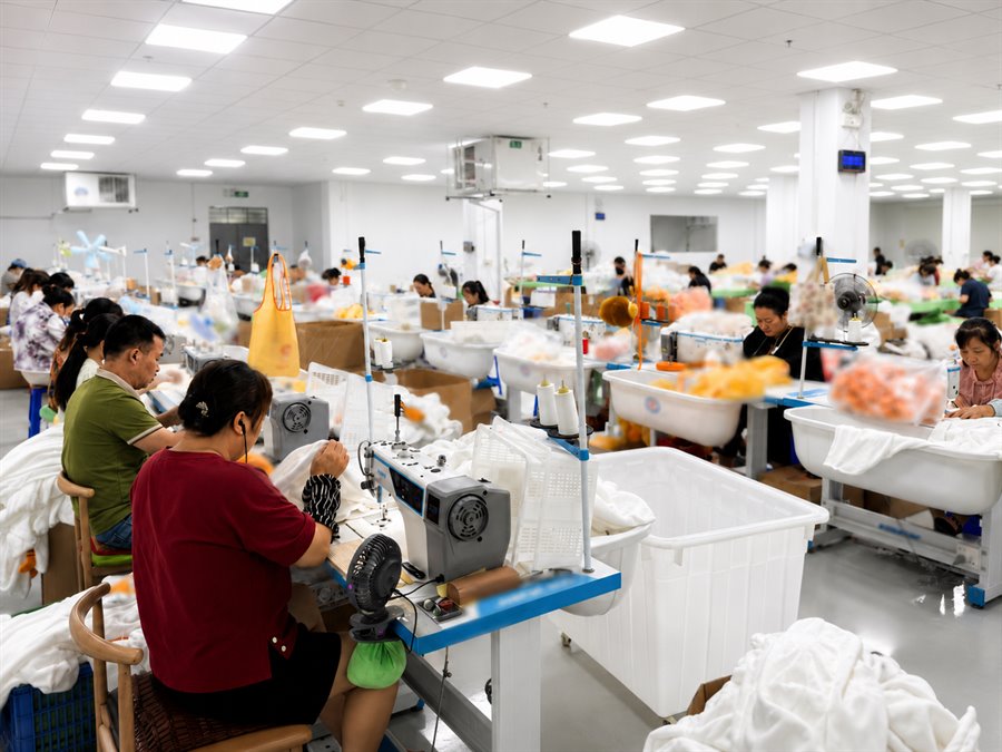 山丘造物文化发展有限公司生产车间实拍
