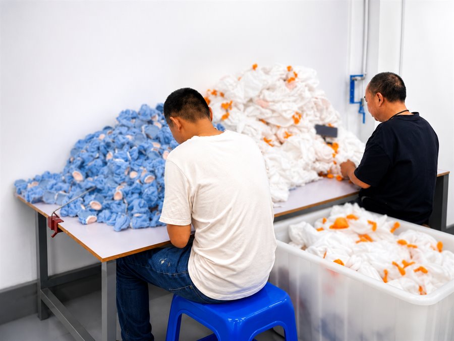 山丘造物文化发展有限公司生产车间实拍